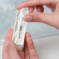 thumbnail image 3 of Soporte automático portátil para , de herramienta de eliminación de licencia, tamaño de lápiz labial, mini soporte para palillo de shamjiam Porta hilo dental automático, 3 of 7