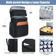 thumbnail image 4 of Holuxer Insulated Cooler Backpack, 30L Waterproof Leakproof Soft Coolers Lunch bags for Men, Large Expandable Back Pack, Heavy Duty Cooler Backpacks, Fashion Rucksack for Outdoor, Camping, 4 of 8