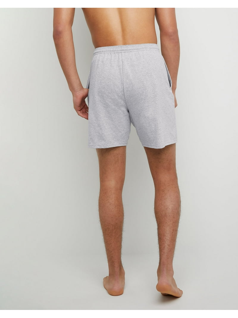 S jersey shorts lace BLACK② Hanes Men's Gym Essential Knit Jersey Shorts, 7.5