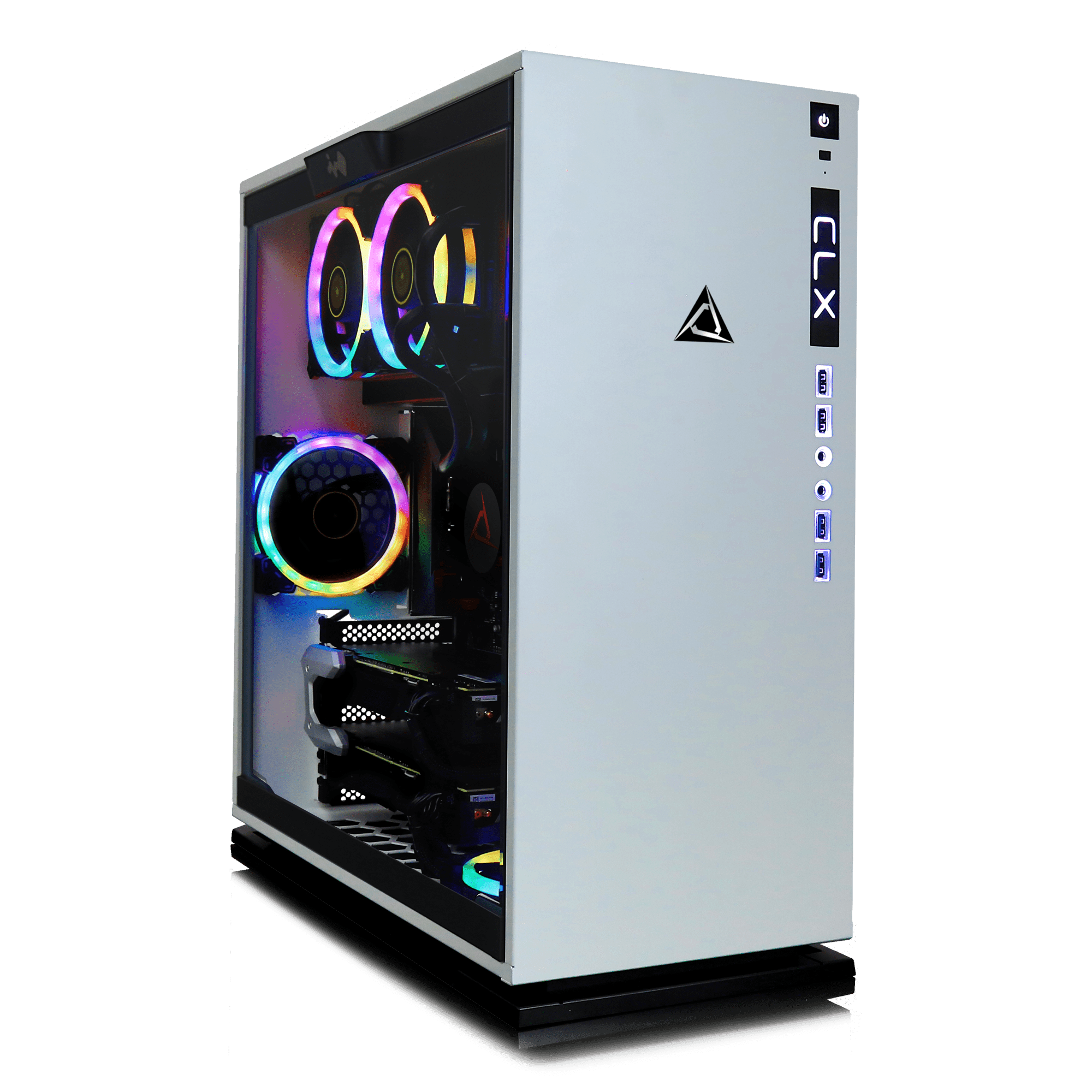 CLX Set GAMING PC Intel i9 3.60 GHz 32GB DDR4 3TB HDD & 960GB SSD Dual NVIDIA RTX 2080 Ti 11GB GDDR6 in SLI MS Windows 10 64-Bit - Walmart.com