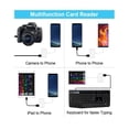 thumbnail image 4 of Adaptador tipo C para USB/SD/MICRO SD compatible con celulares y tablets con entrada C Genérico Adaptador entrada tipo C, 4 of 7