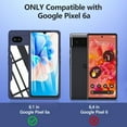 thumbnail image 4 of KOMI Case for Google Pixel 6A, 360 Degree Full Body Rugged with Built-in Screen Protector Heavy Duty Protection Slim Fit Shockproof Cover for Google Pixel 6A Phone Case 6.1" (Blue), 4 of 5
