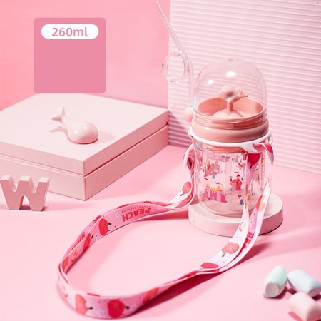 

Homeex Anti-fall portable plastic cup Pink