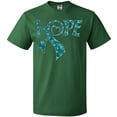 thumbnail image 3 of Inktastic Hope Teal Ribbon for Awareness of Ovarian Cancer T-Shirt, 3 of 5