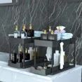 thumbnail image 5 of 2Pcs Kitchen Sink Organizer Rack Plastic Lacquered Tiered Shelf, 5 of 5