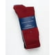 thumbnail image 2 of Calcetines de vestir Tommy Hilfiger, ligeros y cómodos para hombre, color burdeos, 2 of 6