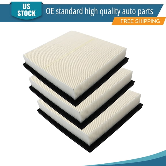 YXPCARS 3PCS Front Engine Air Filter for 2019 - 2023 Toyota Camry RAV4 Avalon Lexus ES350, New Air Filter Replacement (CA12377)