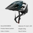 thumbnail image 3 of ROCKBROS Adult Cycling Helnet Bike Helmet 57-62cm Universal Adjustment 24 Vents Ages 14+ Blue, 3 of 11