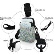 thumbnail image 5 of HELLHERO Flowers Shoulder Bag with Lightweight Messenger Bag Vintage Polyester, 5 of 7