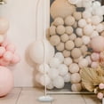 thumbnail image 2 of Pungan balloon weights 2Pcs Balloon Column Stand Balloon Arch Floor Stand for Wedding Graduation Birthday,8.27"X1.38"X1.38", 2 of 11