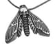 thumbnail image 4 of Skull Moth Colgante Collar, Gothic Punk Retro Unsex Death Head Moda Regalos Accesorios Joyería para Navidad cumpleaños Mujeres y Hombres , Cuerda Plata Hugo Collar colgante, 4 of 7
