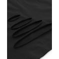 thumbnail image 4 of Women's Summer Short Sleeve Tee Distressed Ripped Crop T-Shirt Tops,Black,M, 4 of 7