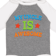 thumbnail image 4 of Inktastic My Uncle Is Awesome Boys or Girls Long Sleeve Baby Bodysuit, 4 of 5