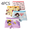 Combination C, variant on Girls Soft Underwear Kids Toddler Cotton Stretch Boxer Briefs All Day Comfort Panties 4PCS