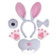 thumbnail image 4 of Conjunto de disfraz de conejo de Pascua, accesorios para sombreros de Cosplay para espectáculos de escenario, Halloween, 4 of 8
