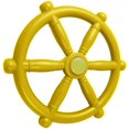 thumbnail image 1 of Pirate Ship Playground Swing Accessory, Amusement Park Children's Toy Steering, For Children(Yellow), 1 of 5