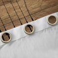 thumbnail image 4 of Feelyou Farmhouse Wooden Plank Black Out Curtains, Hunting and Fishing Curtains Pack of 2 (42x63 Each), Rustic Lodge Cabin Bedroom Curtains, Blackout Curtains Home Decor, 4 of 6