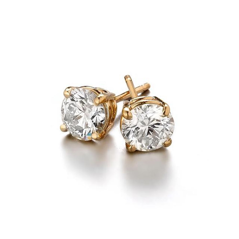 pack of diamond stud earrings