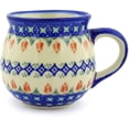 thumbnail image 3 of Polmedia Tulips and Diamonds 12 oz. Bubble Coffee Mug, 3 of 6