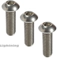 thumbnail image 2 of 100 Piezas M6 acero inoxidable 304 tornillos cabeza Allen M5x8mm, 2 of 6