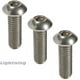 thumbnail image 2 of 100pcs M5 Pernos de material acero Inoxidable 304 Allen Zócalo de Llave de Tornillos Botón M5x8mm, 2 of 6