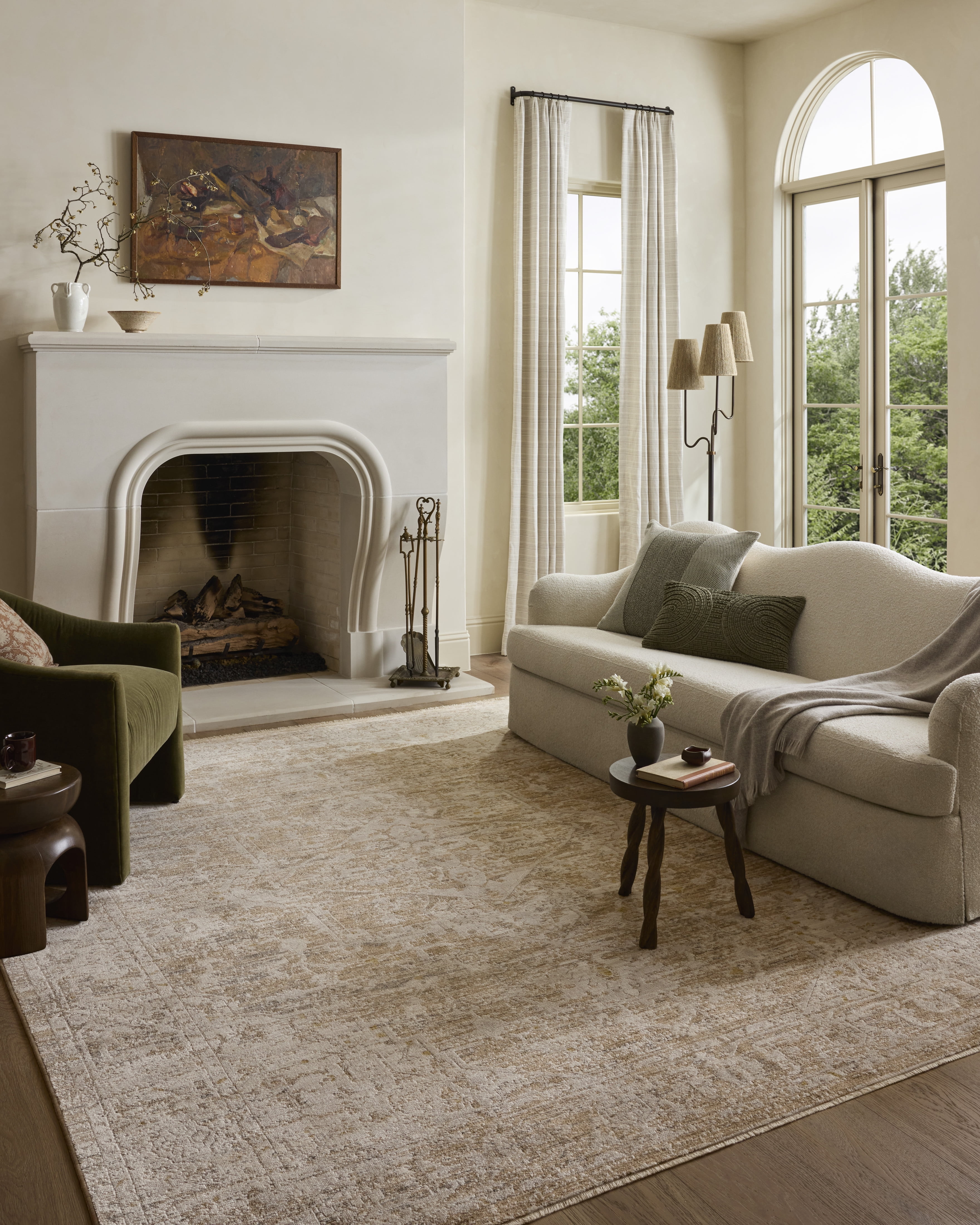 Loloi Clarisse Taupe / Dove 9'-6" x 13' Area Rug