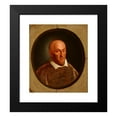 thumbnail image 2 of Friedrich Kloss 12x14 Black Modern Framed Museum Art Print Titled - Portrait of Paweł Piasecki (1579 -1649) Janina Coat of Arts, Bishop of Kamanits and Przemyśl (After 1785), 2 of 5