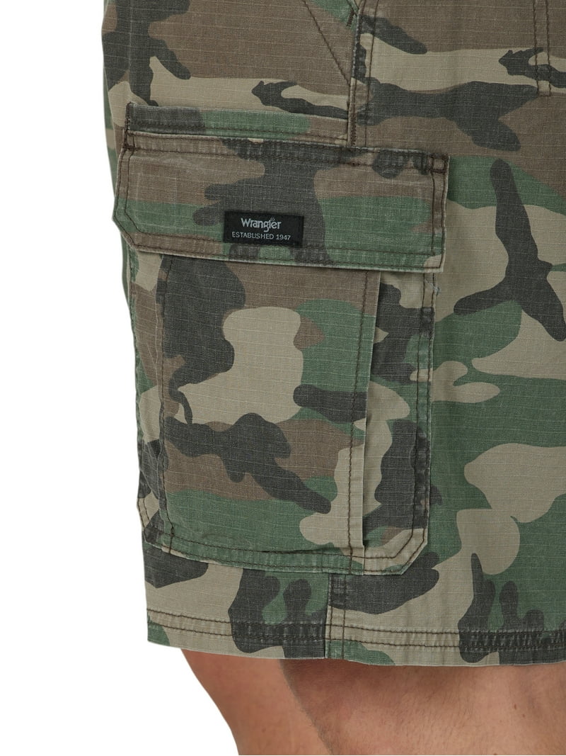 Wrangler Men's and Big Men's Stretch Cargo Shorts - Walmart.com