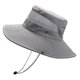 thumbnail image 1 of Sombrero para el sol para hombre, sombrero de pesca para mujer, sombrero de pescador con protección solar, sombrero de ala ancha, sombrero de playa Buni, 1 of 5
