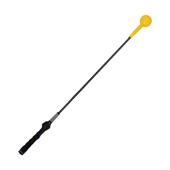 Golf Swing Trainer Aid Golf Club Equipment Trainer Golf Trainer for Golfer Yellow