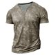 thumbnail image 3 of Blusas y camisas de manga corta con cuello en V Camisa casual de manga corta para hombre Camisa abotonada para hombre Camisa de manga corta Top/camiseta con cuello en V Tops para hombre, 3 of 7