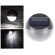 thumbnail image 2 of Luces solares para canalones, 2 lámparas de pared impermeables para exteriores con luz LED para para jardín Blanco frío kusrkot luz de la cerca al aire libre, 2 of 8