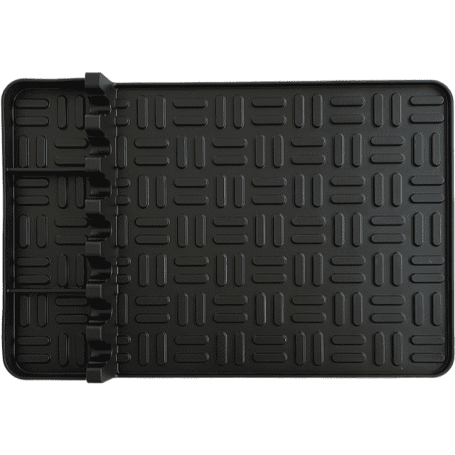 Oven Tool Mat Dust-proof Cleaning Mat Barbecue Plate Silicone Protective Mat Oven Side Rack Silicone Mat