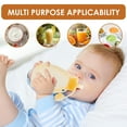 thumbnail image 6 of 120ml Breastmilk Storage Bags Silicone Fresh Food Bottles Good Sealing Baby Feeding Bags Keep Fresh Baby Paste Bottle for Home, 6 of 10