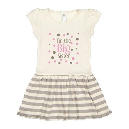 

Inktastic I m the Big Sister. Gift Toddler Girl Dress