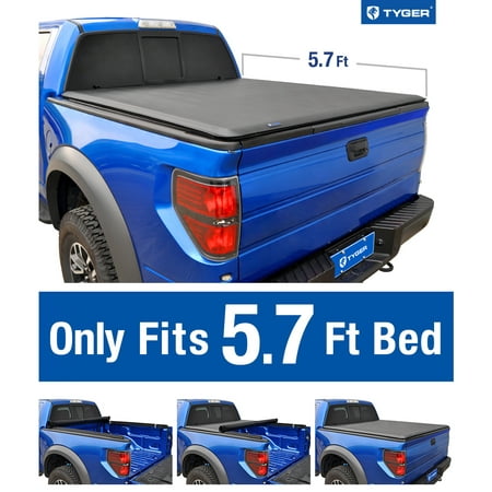 Tyger Auto T1 Roll Up Truck Bed Tonneau Cover TG-BC1D9046 works with 2019 Ram 1500 New Body Style | Without Ram Box | Fleetside 5.7' (Best Auto Deals 2019)