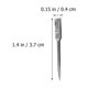 thumbnail image 2 of BESTYASH 10Ud Agujas Finas Para Etiquetadora Con Uso Fácil Y Material Resistente, 2 of 8