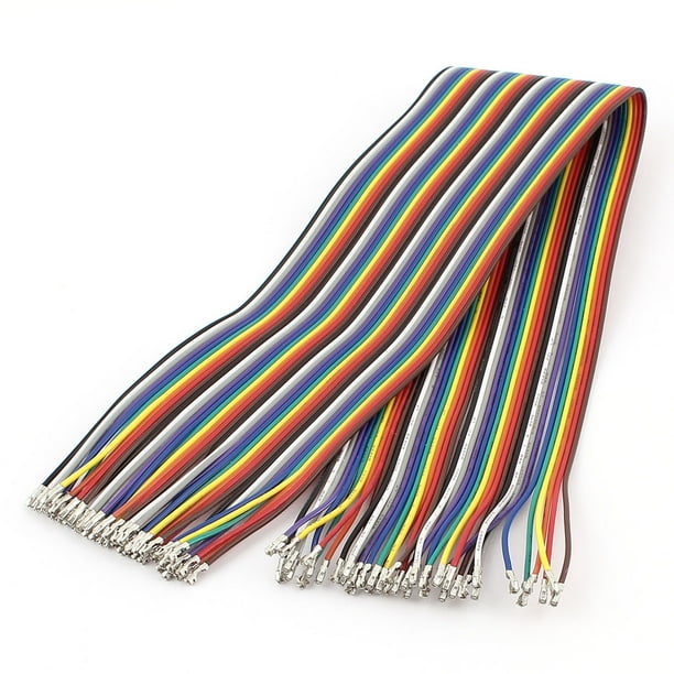 40cm 40 Way 40Pin Female to Female Flat Ribbon Cable XH2.54 Connector