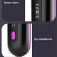 thumbnail image 3 of Electric Cordless Hair Straightener Brush, Portable Straightening Brush for Travel, Mini Electric Anti-Scald Hot Comb, Fast Finish with Smooth, Shiny, 3 of 5