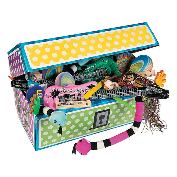 500Pc Treasure Chest Assortment - Party Favors - 500 Pieces