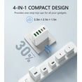 thumbnail image 4 of TAOHAI 50W USB-C Wall Charger, 5-Port PD Fast Charging Adapter for iPhone 15/14/13 Pro Max, iPad, Switch, 4 of 7