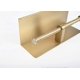 thumbnail image 2 of Double Toilet Paper Holder, With Shelf, Commercial Toilet Roll Dispenser, Wall Mounted, With Mobile Phone Storage Holder, Aluminum, Super Large Double, 2 of 3