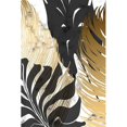 thumbnail image 5 of 3pcs Premium Poster Wall Pictures, Forest Golden Monstera Leaves Poster Set, sin marco, Wall Art Pictures for Living Room (21x30cm). Afortunado Sencillez, 5 of 5