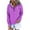 Purple-Fashion Sweatshirts, variant on Xcmzpl Hoodies for Women Basic Solid Color Hooded Sweatshirt Athletic Pullover Tops Work Long Sleeve Blouses Early Fall Fashion
