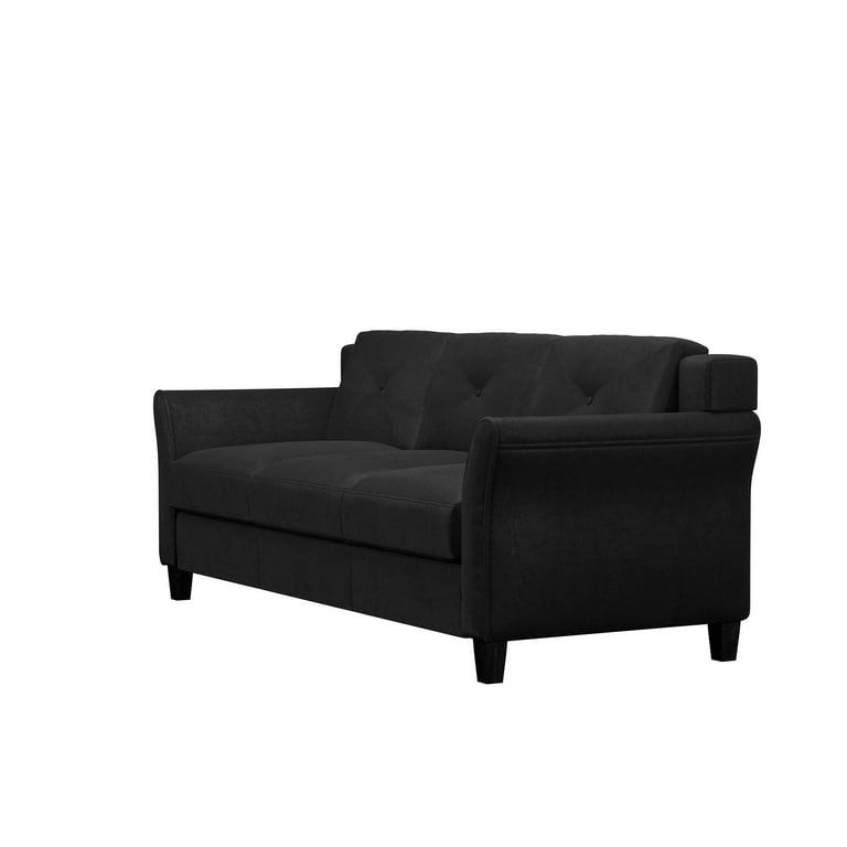 Lifestyle Solutions Modern Taryn Sofa, Assembled, Curved Arms
