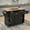 Black, variant on MAYEERTY 74.5" Kitchen Island with Extendable Dining Table, Rolling Wheels, Spice Rack, 2 Drawers & 4-Door Storage Cabinet, Grey