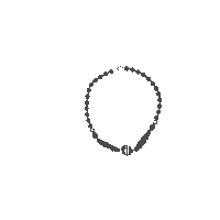 Mogul Boho Fashion Jewelry Black Onyx Beads Necklace Beads Stones Handmade Necklaces