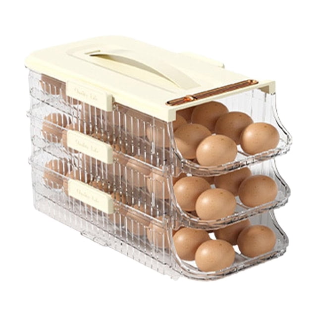 Étagères Rack Étagère en Fil Métallique-1x Étagère de Rangement pour Œufs Abs (Multi-Couleur, Taille Unique)