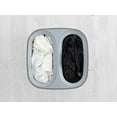 thumbnail image 2 of Joseph Joseph Tota 60-litre Laundry Hamper Separation Basket with Lid - Grey, 2 of 6