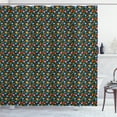 thumbnail image 1 of Ambesonne Garden Art Shower Curtain, Colorful Blooming Petals, 69"Wx70"L, Multicolor, 1 of 3